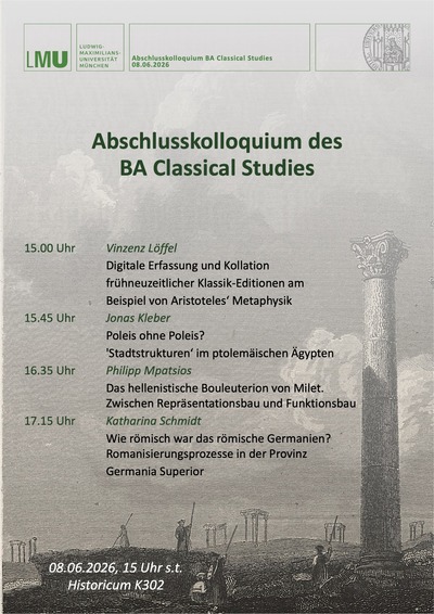 Abschlusskolloquium SoSe2026