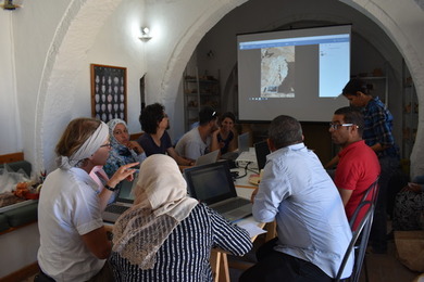 Einrichtung eines Media Room in Houmt Souk 2018